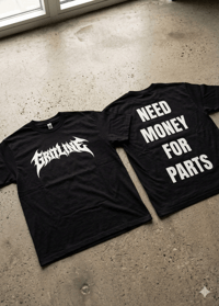 Black GritLine Tee