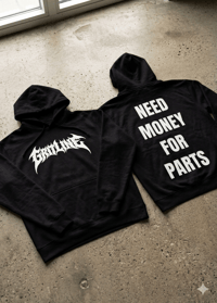 Black GritLine Hoodie