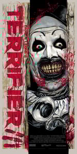 Image of TERRIFIER 3 - Movie art poster