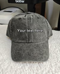 Image 1 of Custom text CAP