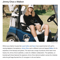 Image 5 of JIMMY CHOO X MALBON ZIP POUCH [2024]