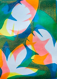 Image 2 of Matisse Cut-out Style Gelliprinting  on 01/05/26 at Clevedon Craft Centre 
