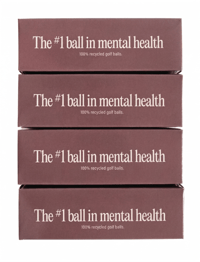 Image 1 of Gumtree Golf & Nature Club The #1 Ball in Mental Health - Sleeve [2024]