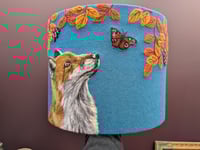 Image 1 of Autumn Fox Lampshade 
