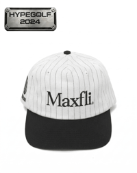 Image 1 of Metalwood x Maxfli Pinstripe 5-Panel Snapback Hat [2024]