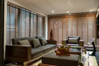 Image 2 of Store vénitien lame de bois 50 mm 