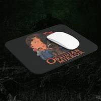 Image 1 of Retro Mouse Pad - ENSEMBLE Retro Horror Film Street Art - The Obsidian Mirror