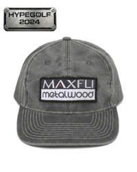 Image 1 of Metalwood x Maxfli Contrast Stitch 6-Panel Strapback Hat [2024]