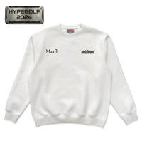 Image 1 of Metalwood x Maxfli Aussie Blade Crewneck Sweatshirt White [2024]