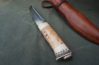 Image 8 of Puukko Knife 80crv2 blade 
