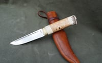 Image 16 of Puukko Knife 80crv2 blade 