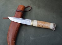 Image 23 of Puukko Knife 80crv2 blade 