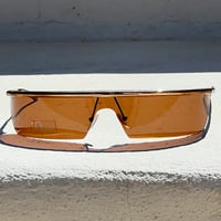 Image 4 of Dior Amber Rimless Shield Sunglasses