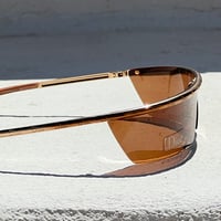 Image 5 of Dior Amber Rimless Shield Sunglasses