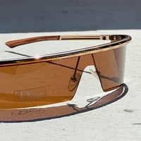Image 1 of Dior Amber Rimless Shield Sunglasses