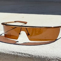 Image 3 of Dior Amber Rimless Shield Sunglasses