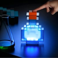 Potion pixel lamp