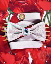 Image 1 of Off-White Laser Fanged Bow Tie