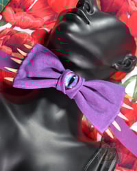 Image 3 of Purple Fanged Bowtie