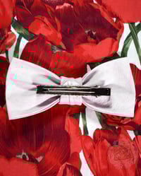 Image 3 of Off-White Laser Eyed Hair Bow