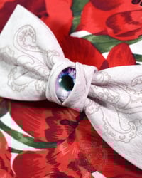 Image 2 of Off-White Laser Eyed Hair Bow