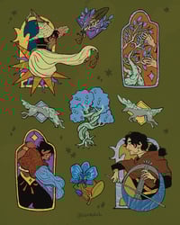 Image 3 of FLY HIGH STICKER SHEET