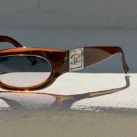 Image 3 of Chanel Dark Brown CC Plaque Sunglasses