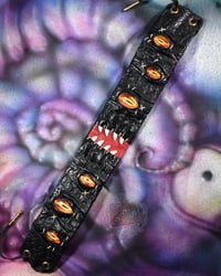 Image 5 of Black & Red Chomp Choker