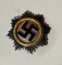 Image 1 of WW2 (Nazi Germany) German Cross in Gold - Deschler & Sohn