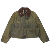 Image 1 of Vintage 90s Barbour Spey Waxed Wading Jacket - Olive