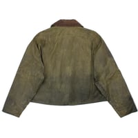 Image 3 of Vintage 90s Barbour Spey Waxed Wading Jacket - Olive