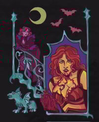 Image 3 of vampire roan print