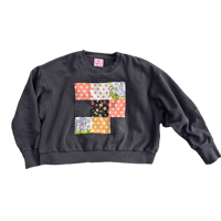 Image 1 of Quilt crew neck