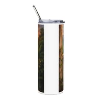 Image 3 of 20oz Stainless Tumbler - Puerto Rican Flag Guitar Sunset Design