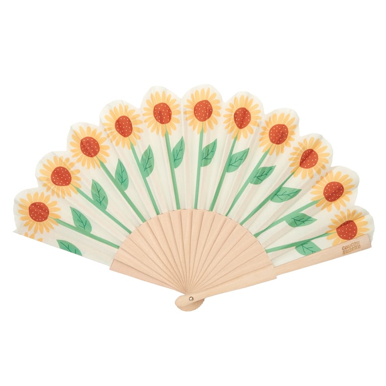 ÉVENTAIL TOURNESOL - COUCOU SUZETTE ®