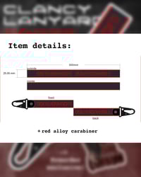 Image 3 of Clancy Heavy-Duty Lanyard PREORDER | Twenty One Pilots 