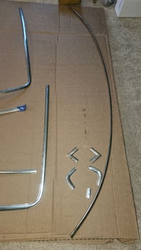 Image 3 of 240z 260z 280z (Coupe) Windshield and Hatch Stainless trim sets