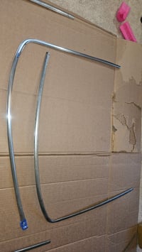 Image 2 of 240z 260z 280z (Coupe) Windshield and Hatch Stainless trim sets