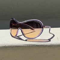 Image 2 of Tom Ford Dakota Purple Shield Sunglasses