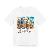 Image 1 of Puerto Rico Scenic Collage T-Shirt