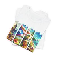 Image 2 of Puerto Rico Scenic Collage T-Shirt