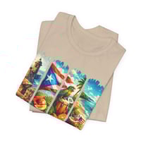 Image 6 of Puerto Rico Scenic Collage T-Shirt