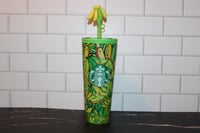 Image 1 of Starbucks Farm Rio Banana Cold Cup Venti Tumbler 24oz Tropical