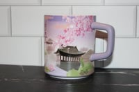 Image 2 of Starbucks Gyeongju Korea Mug 12oz Cherry Blossom Travel Coffee Cup