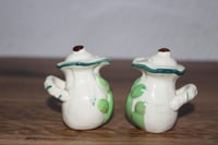 Image 2 of Vintage Ceramic Salt And Pepper Shakers Jugs Cactus Theme MCM Kitschy Whimsical
