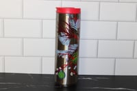 Image 2 of Starbucks Christmas Holiday Ornament &amp; Greens 16oz Stainless Tumbler