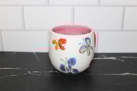 Image 2 of Starbucks Butterfly Coffee Mug With Red Butterfly Shaped Handle
