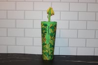 Image 3 of Starbucks Farm Rio Banana Cold Cup Venti Tumbler 24oz Tropical