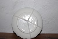 Image 3 of 4 Sunday Morning Ceramics Heritage Floral Blue &amp; White Appetizer Plates