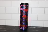 Image 4 of Starbucks Christmas Tumbler BLUE CANDY Stainless Vacuum Insulated 16oz